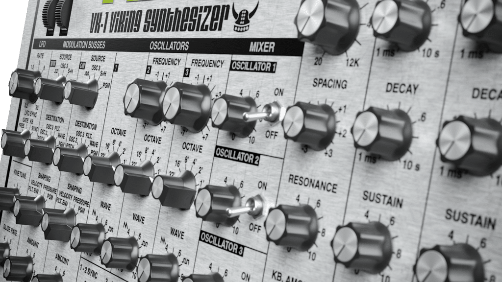 VK-1 VIKING SYNTHESIZER