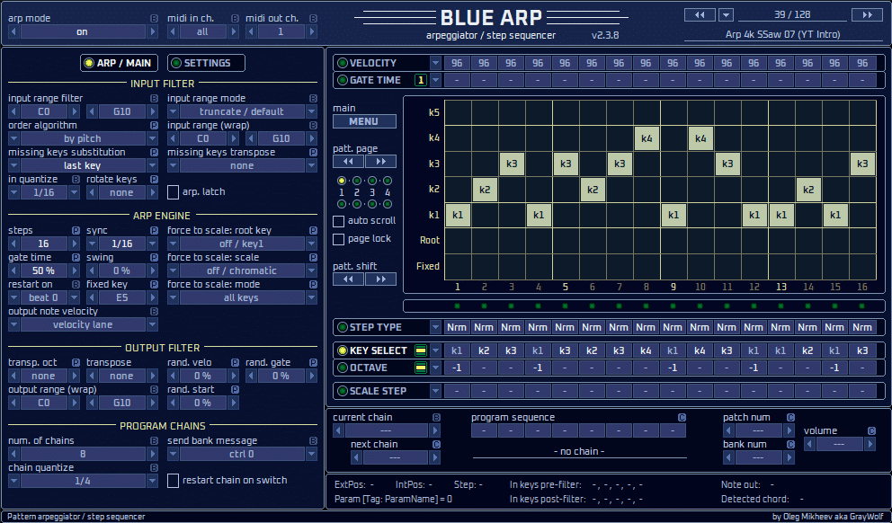 Free Plugin: BlueARP from OMG Instruments