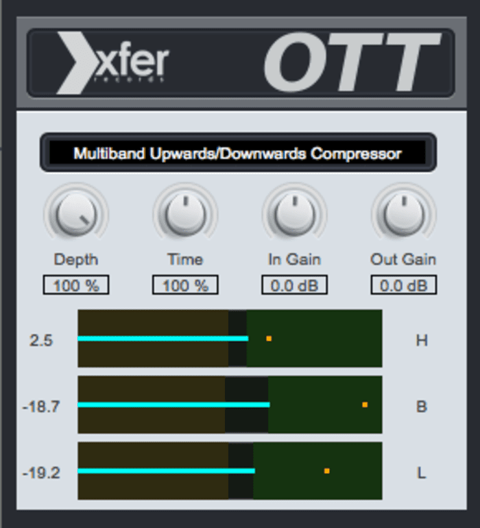 Free Plugin: Xfer Records OTT