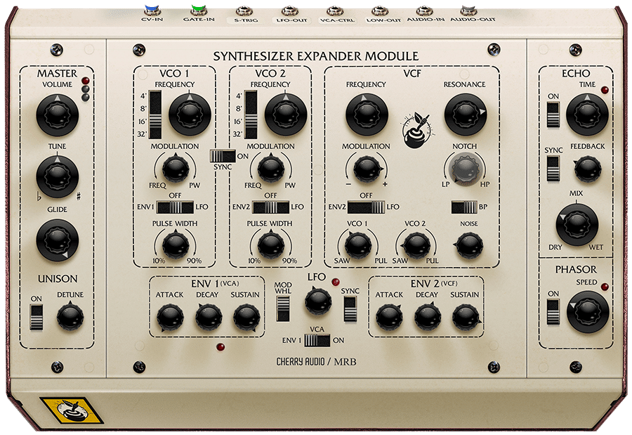 synthesizer expander module ui