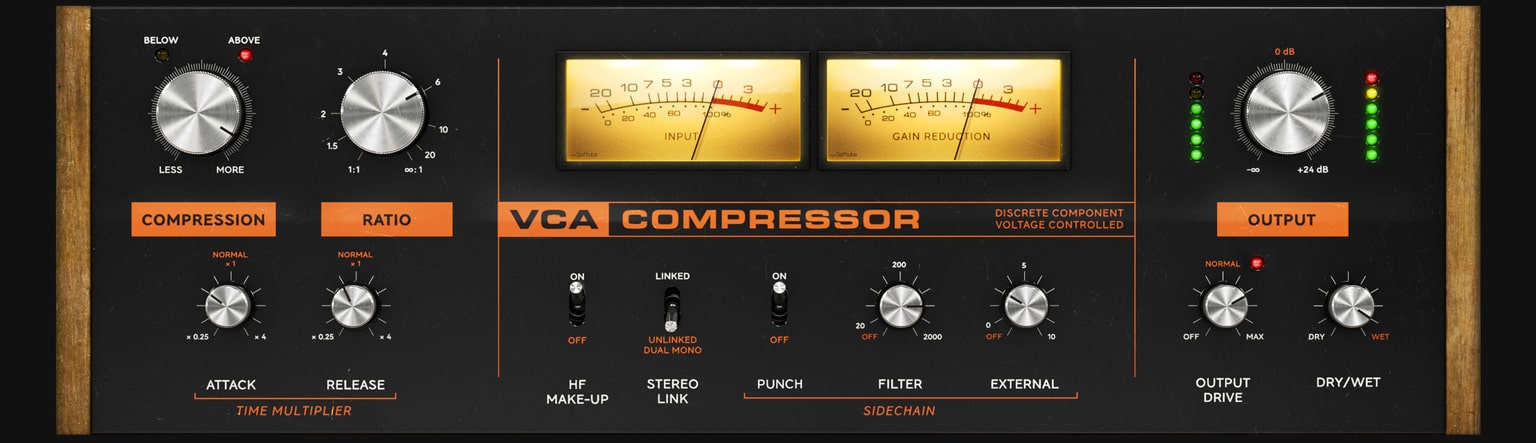 Free Plugin: VCA Compressor – SoftTube