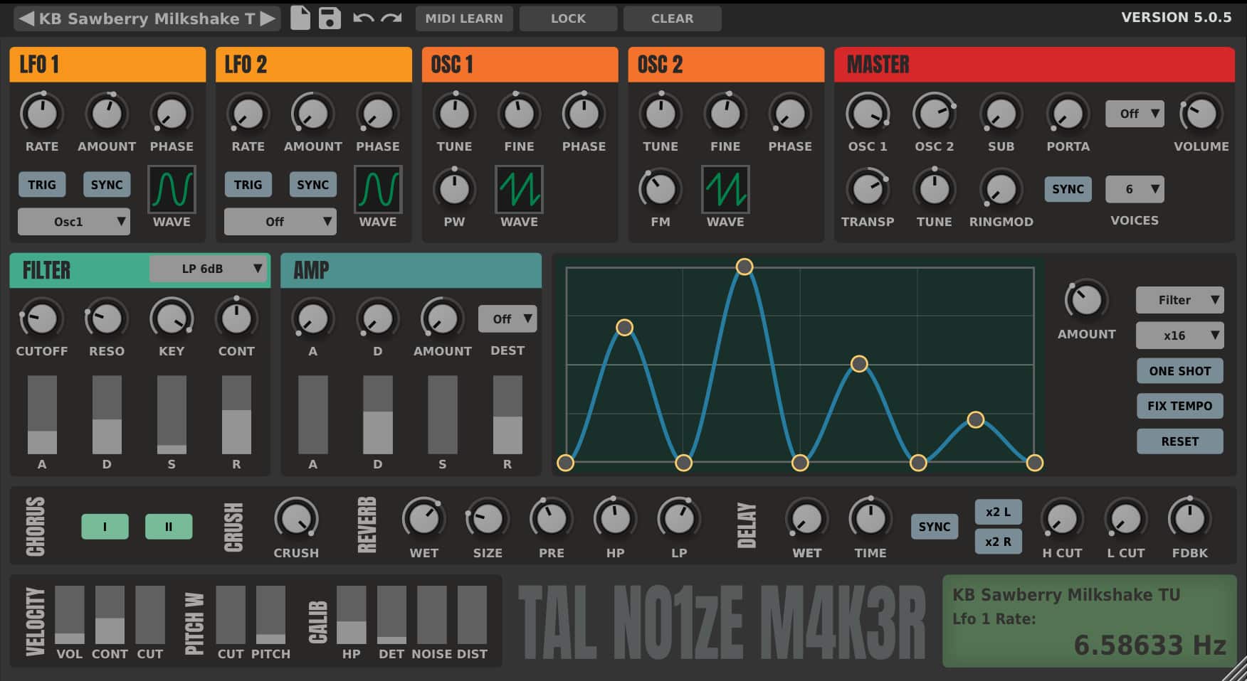 Free Plugin: TAL-NoiseMaker