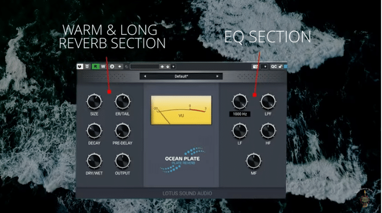 Free Plugin: OCEAN PLATE by LOTUS SOUND AUDIO