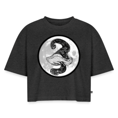 Oversized Women's T-Shirt, Full Moon Shroom