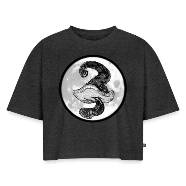 Oversized Women's T-Shirt, Full Moon Shroom