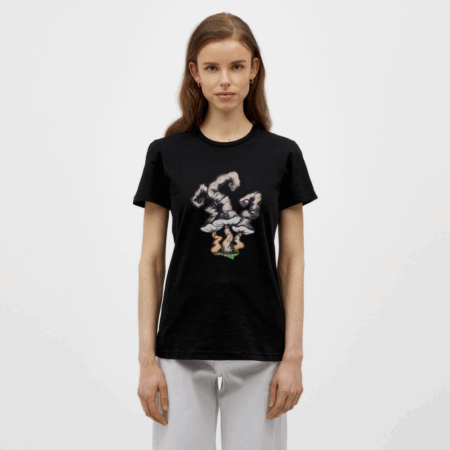 Mushroom Women's T-Shirt By SAIDK - Image 3