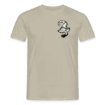 Men's T-Shirt, Achromatic Shroom