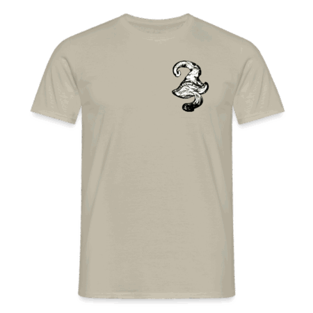 Men's T-Shirt, Achromatic Shroom